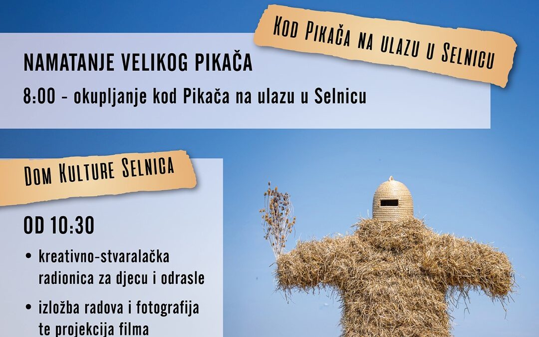 Dan Pikača 2025. subota 26.07.2025 od 08:00 sati. 