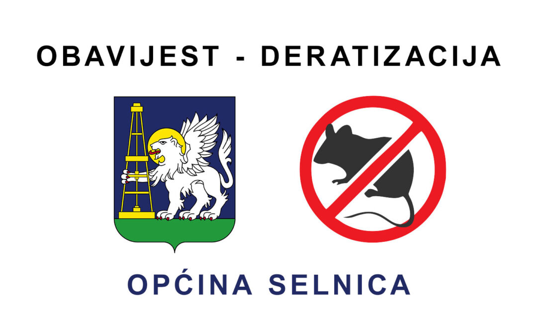 Obavijest o provođenju deratizacije