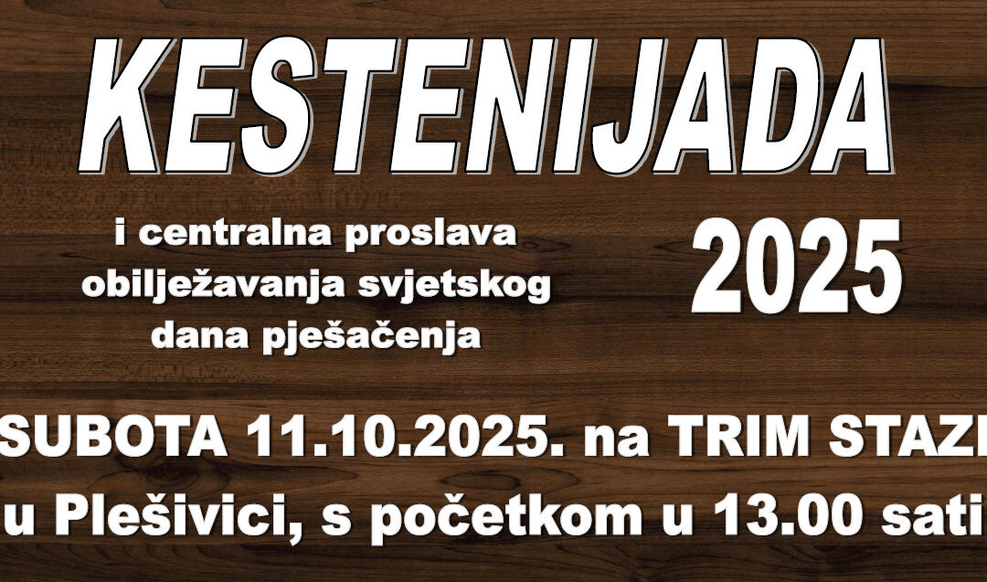 Plešivica – kestenijada 2025.