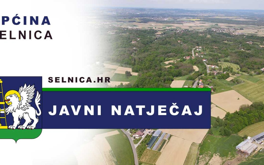 Poziv za prijedlog kandidata za javna priznanja Općine Selnica 2026.