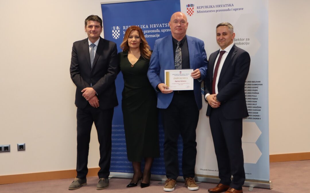 Svečano uručena zahvalnica Općini Selnica