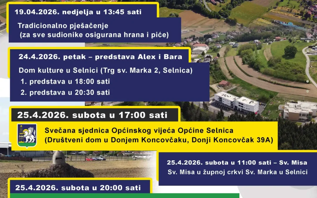 Dani općine Selnica – Markovo 2026.